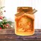Stony Creek 4.5 Inch Nativity Pre-Lit Jar Christmas Lighted Glass Accent , Manger Creche Animals